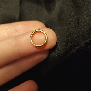 16G Gold hinge ring